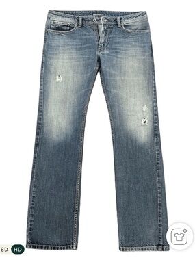 Diesel Shioner Slim-Skinny Jeans in Faded Blue